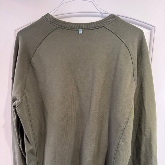 Myles Apparel - Everyday Crew Sweatshirt in Forest - Picture 2 of 3